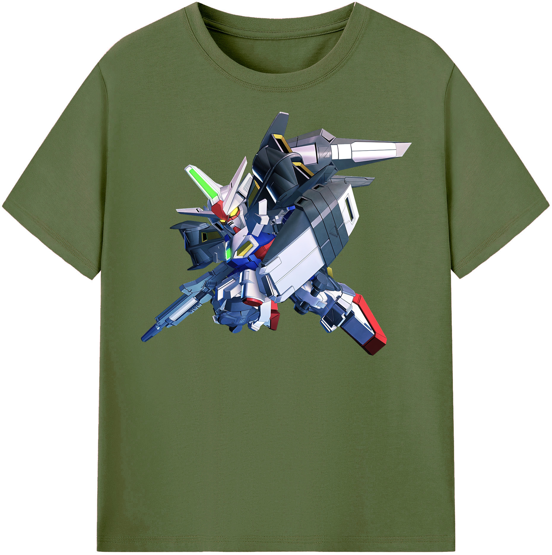 （画像用） 機動戦士ガンダム Mobile Suit Gundam 綿100％半袖Tシャツ（フロントプリント）